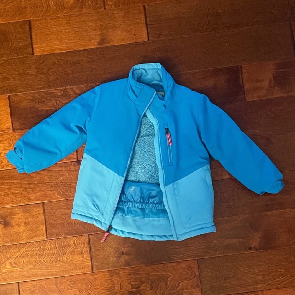 Girls Blue Boulder Gear Snow Jacket